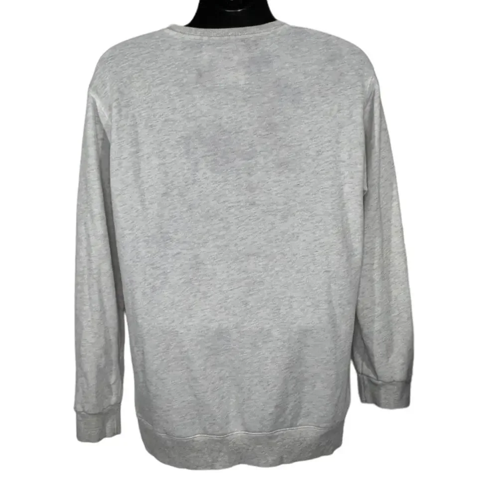 Pull&Bear Star Wars Graphic Sweatshirt XL Gray Oversized Crewneck Disney Logo